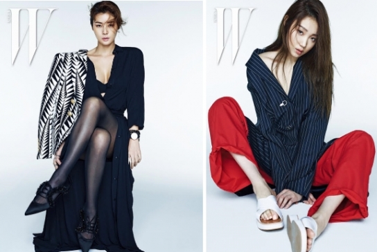 드라마 <여왕의 꽃> 두 주인공, 김성령 & 이성경
