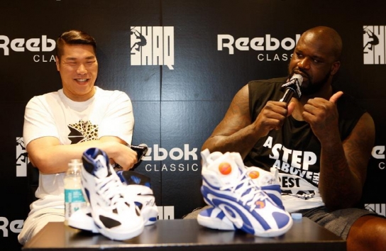 샤킬 오닐, 서장훈과 고공 토크쇼