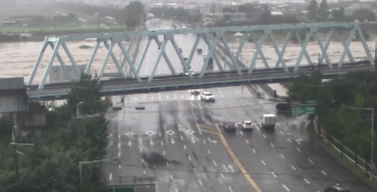 월곡천교 침수로 광주-전남간 열차 운행 중단