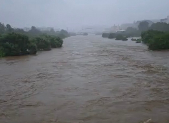 서울 탄천 대곡교 홍수주의보 발령