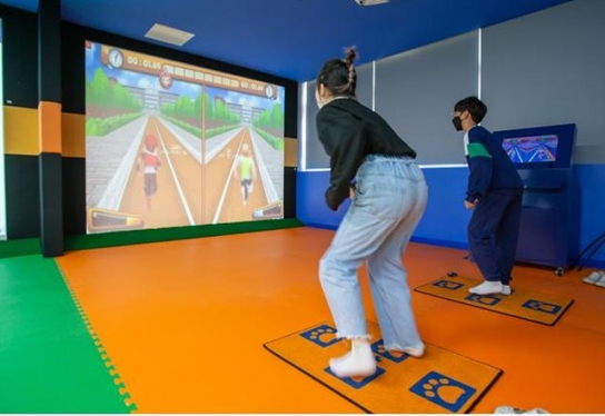 가상현실 스포츠실로 학교 간 대항전 펼친다