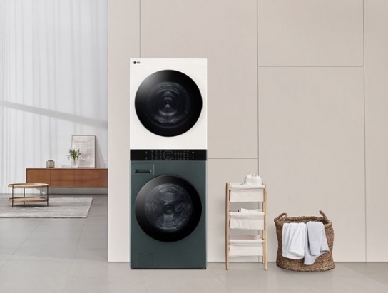 드럼세탁기와 건조기 합친 ‘LG 트롬 워시타워’ 인기