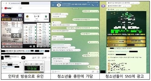 중2까지 손뻗은 5천억대 도박사이트 운영조직 검거