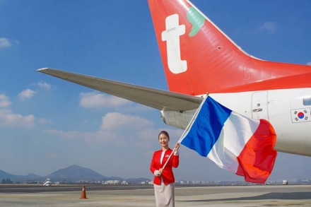 티웨이항공, 인천–파리 노선 취항 1주년… 누적 탑승객 10만 돌파