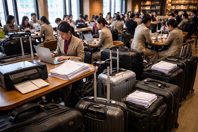 [단독] 승무원 스타벅스 “민폐 논란”의 진실은?