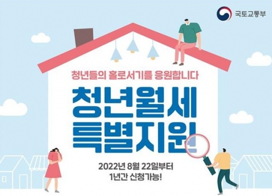 '청년월세' 22일부터 신청...1년간 최대 240만원 지원