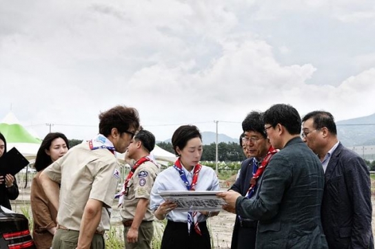 구지은 아워홈 부회장, 세계스카우트잼버리 식음서비스 준비 총력