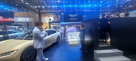 2024 베이징 모터스에 등장한 제네시스 '짝퉁' 엠블럼