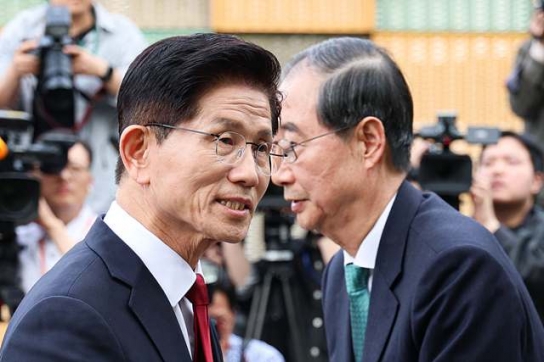 한덕수 “겸허히 승복…평범한 시민으로” 김문수 “화합과 통합의 시간”