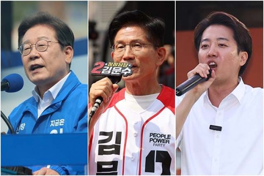 이재명 51.7%로 1위…김문수 39.3%, 이준석 7.7% 지상파 3사 출구조사 결과